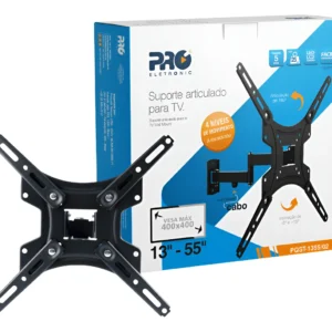 suporte articulado para tv 13''-55'' (25kg) proeletronic