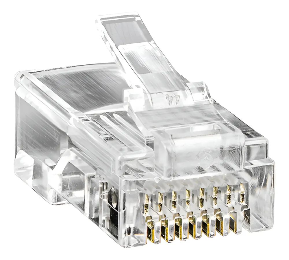 Conector Rj45 Cat5 50un Conex 1000 Alta Qualidade Intelbras