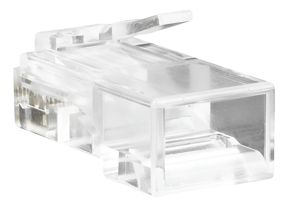 Conector Rj45 Cat5 50un Conex 1000 Alta Qualidade Intelbras - Imagem 2