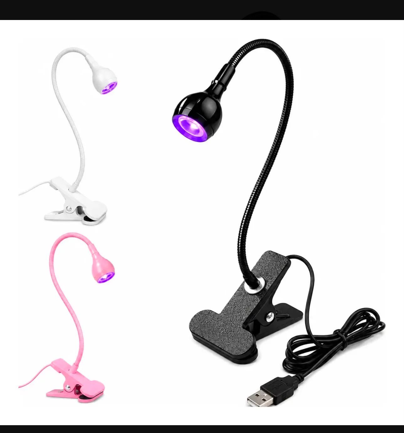 led UV com clipe OIH-5421 - Imagem 3